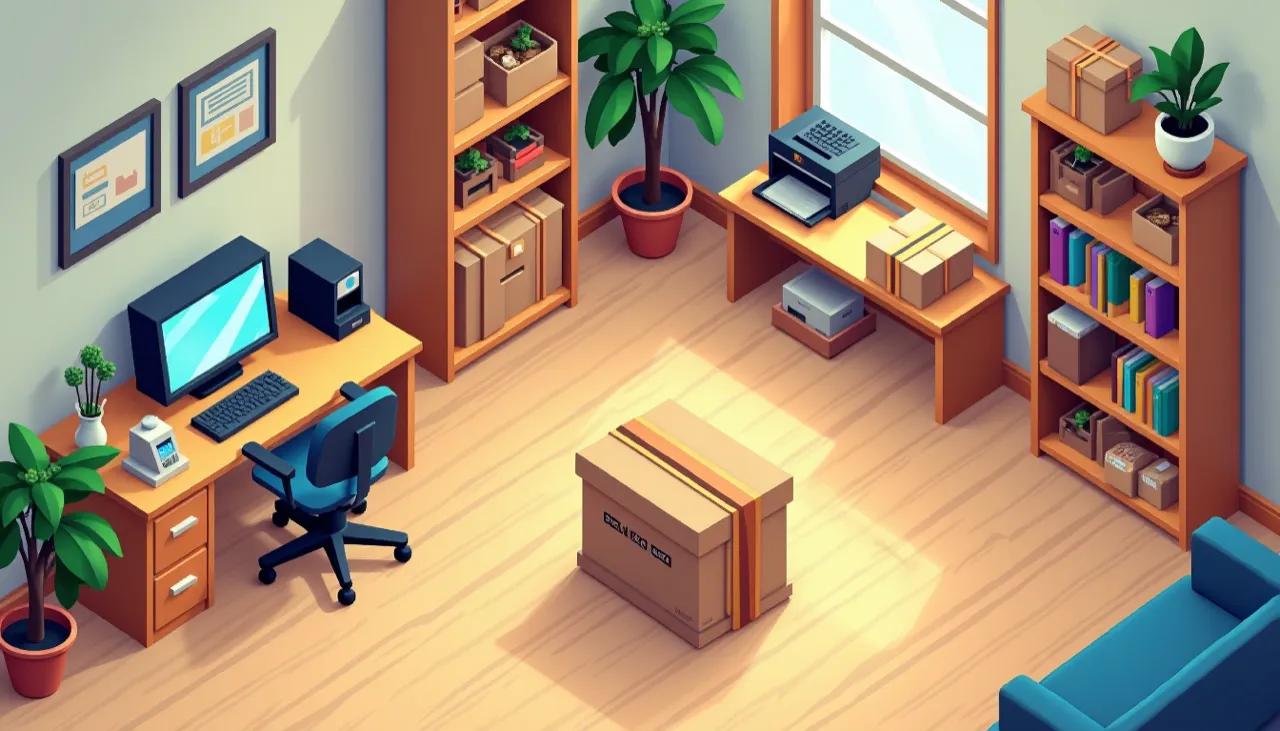 SimSeller — a cozy pixel-art seller office