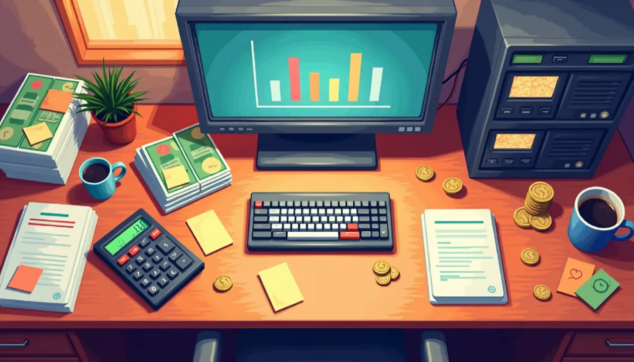 A pixel office you actually run